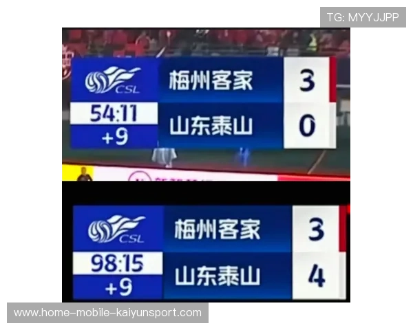 山东泰山的推进节奏稳定，威胁逐步累积