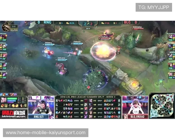 BLG团战先手更果断，闪现开团直接赢